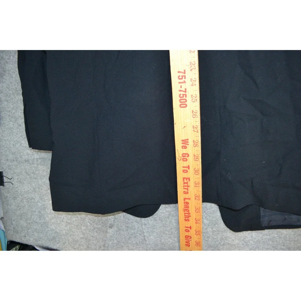 Giorgio Armani Blazer Mens Size 50 Black Wool Luxury borgo‎ 21 Sport Coat Italy